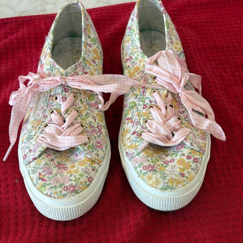 Loveshack fancy x Superga sneakers